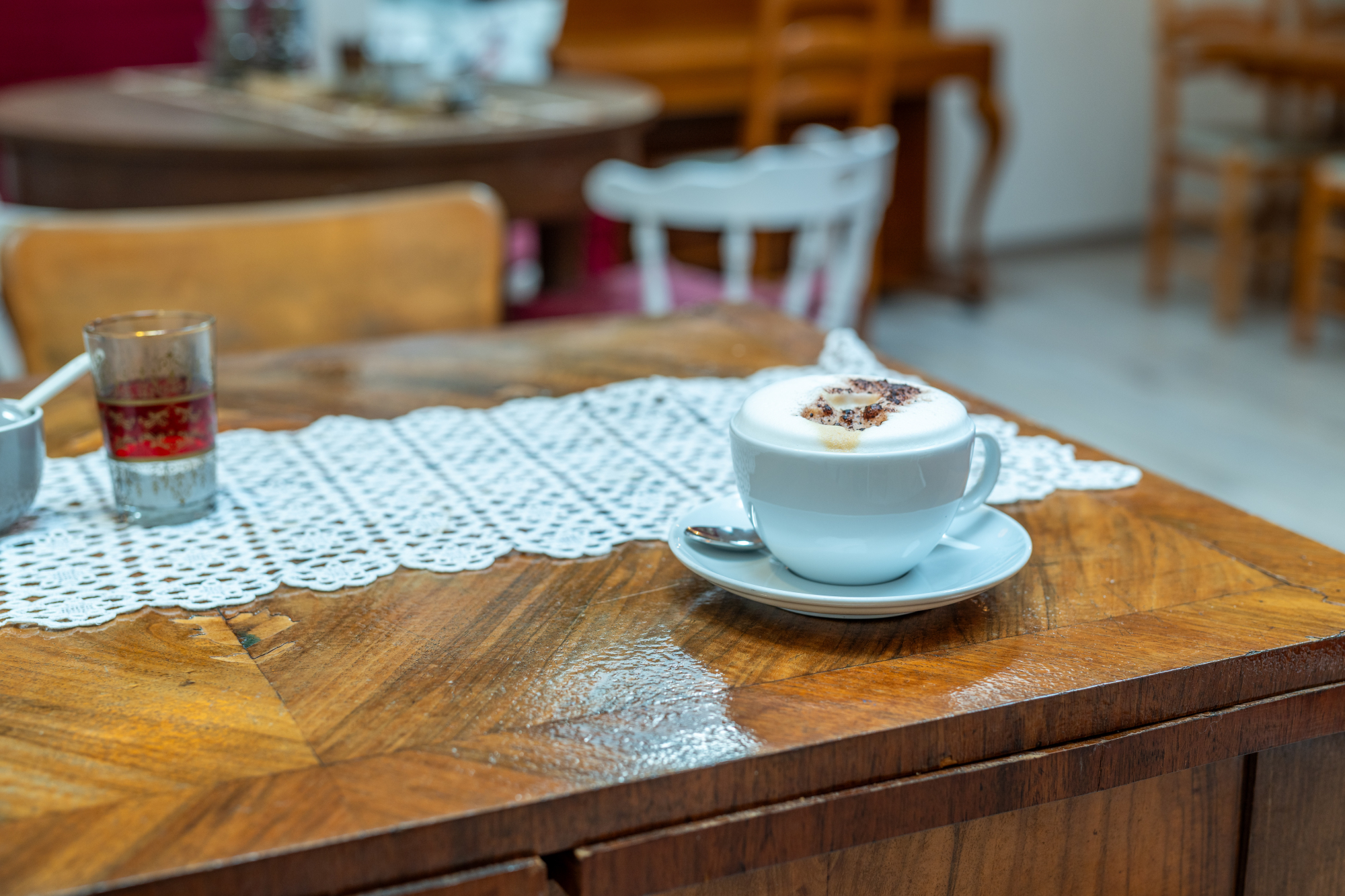 Arbeiten im Cafe
